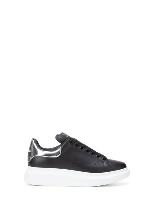 Sneakers oversize in pelle nera ALEXANDER McQUEEN | 718232WIEE41081